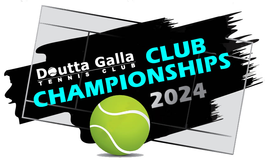 Doutta Galla Tennis Club Championships 2024 Logo